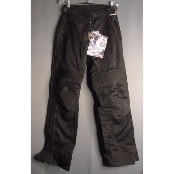 FieldSheer Motorcycle Four Season Padded Pant Lds Black Size 28 MFG $169 - Picture 1 of 11